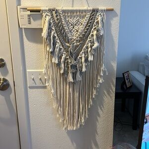 Macrame Wall Hanging Boho Woven Tapestry